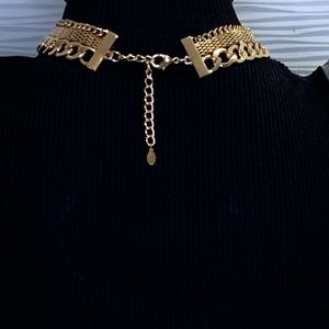 Aldo Jewelry - Aldo Gold Tone Triple Chain Statement Piece. Aldo Jewelry - Aldo Gold Tone Triple Chain Statement Piece.